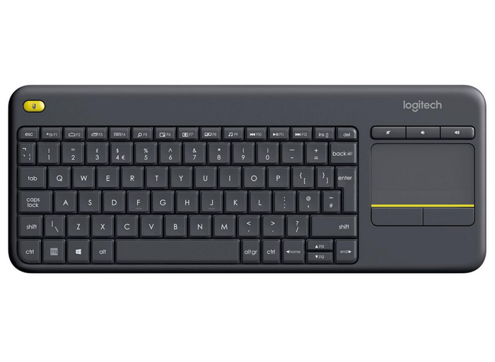 Logitech K400 Plus Wireless Touch Keyboard with Touchpad – US Layout | 920-007119 Keyboard & Mouse Logitech