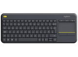 Logitech K400 Plus Wireless Touch Keyboard with Touchpad – Black (QWERTY) | 920-007143