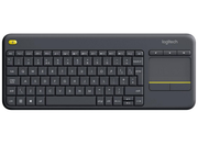 Logitech K400 Plus Wireless Touch Keyboard with Touchpad – Black (QWERTY) | 920-007143 Keyboard & Mouse Logitech