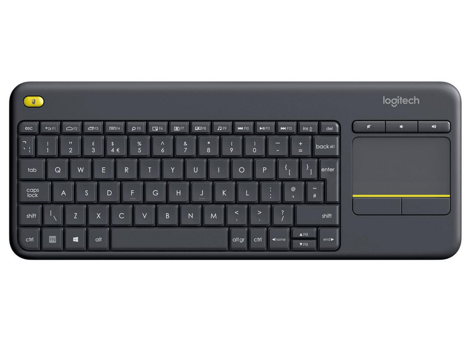 Logitech K400 Plus Wireless Keyboard with Touchpad | 920-007145 Keyboard & Mouse Logitech