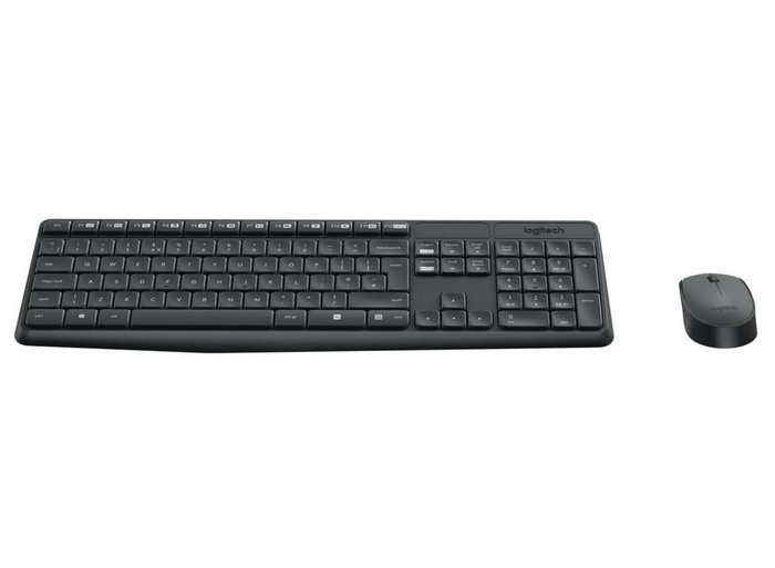 Logitech MK235 Wireless Keyboard & Mouse Combo - Long Battery Life | 920-007907 Keyboard & Mouse Logitech
