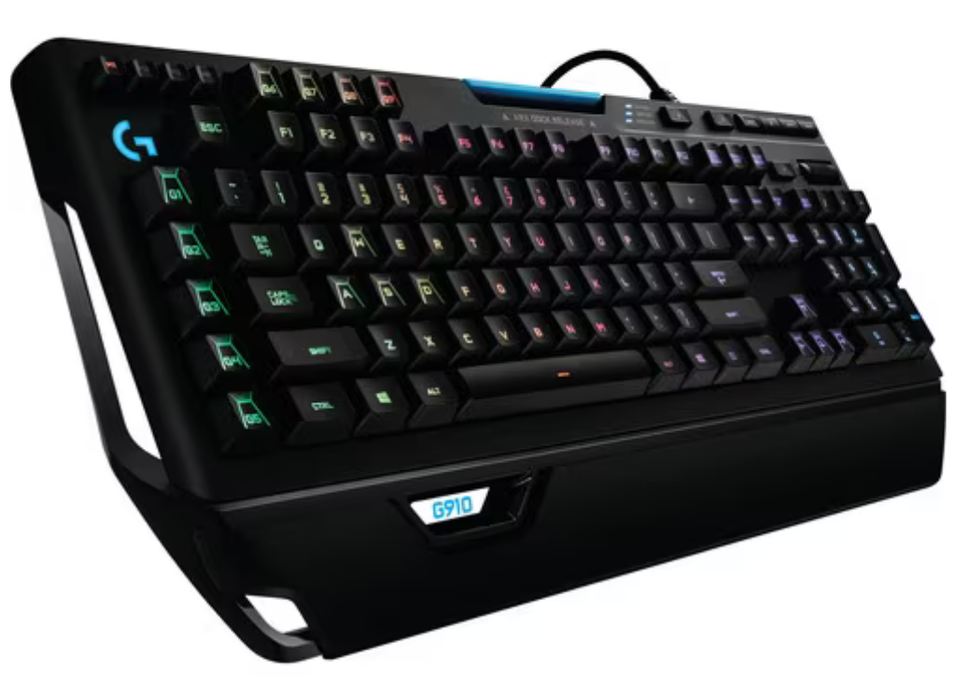 Logitech Orion Spectrum G910 Keyboard, 113 Key Volume Control | 920-008017