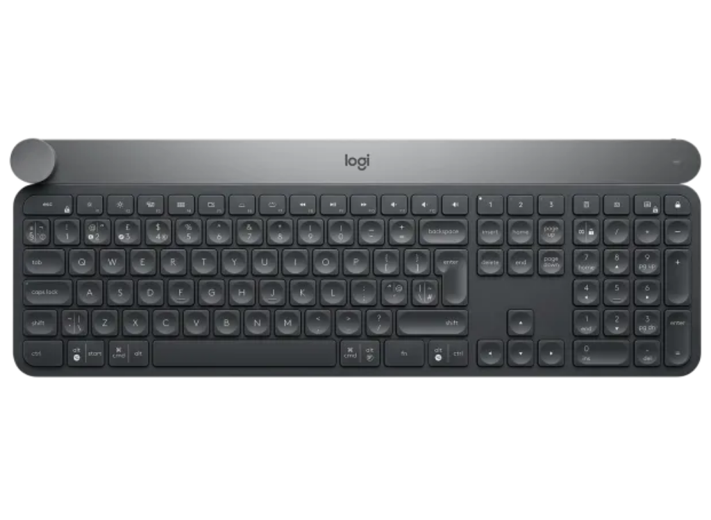 Logitech Craft Wireless Keyboard for Advanced Creativity | 920-008503 Keyboard & Mouse Logitech