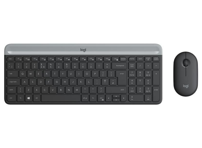 Logitech MK470 Slim Wireless Keyboard & Mouse Combo | 920-009188 Keyboard & Mouse Logitech