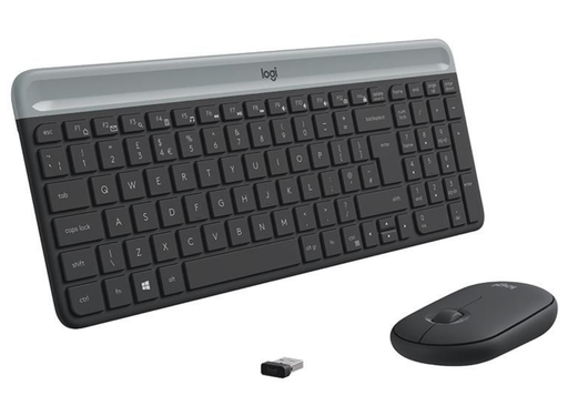 Logitech MK470 Slim Wireless Keyboard & Mouse Combo | 920-009188 Keyboard & Mouse Logitech