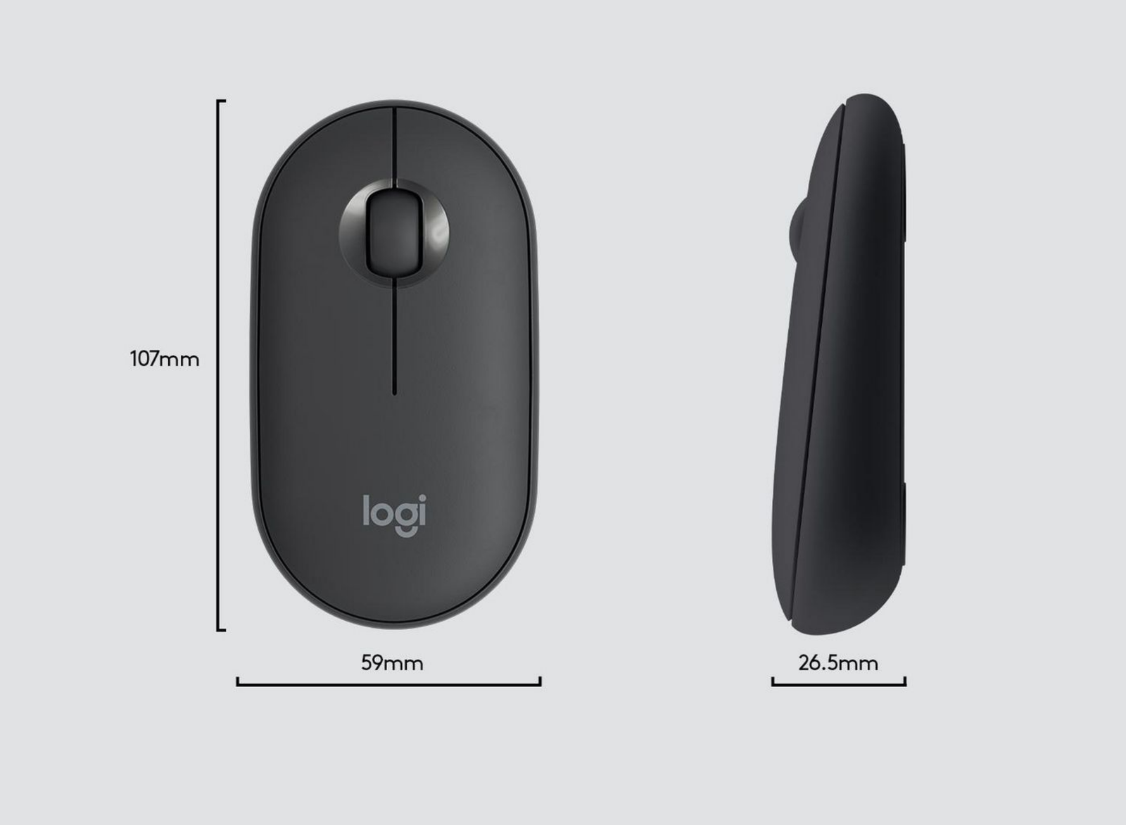Logitech MK470 Slim Wireless Keyboard & Mouse Combo – Ultra-Quiet | 920-009204 Keyboard & Mouse Logitech