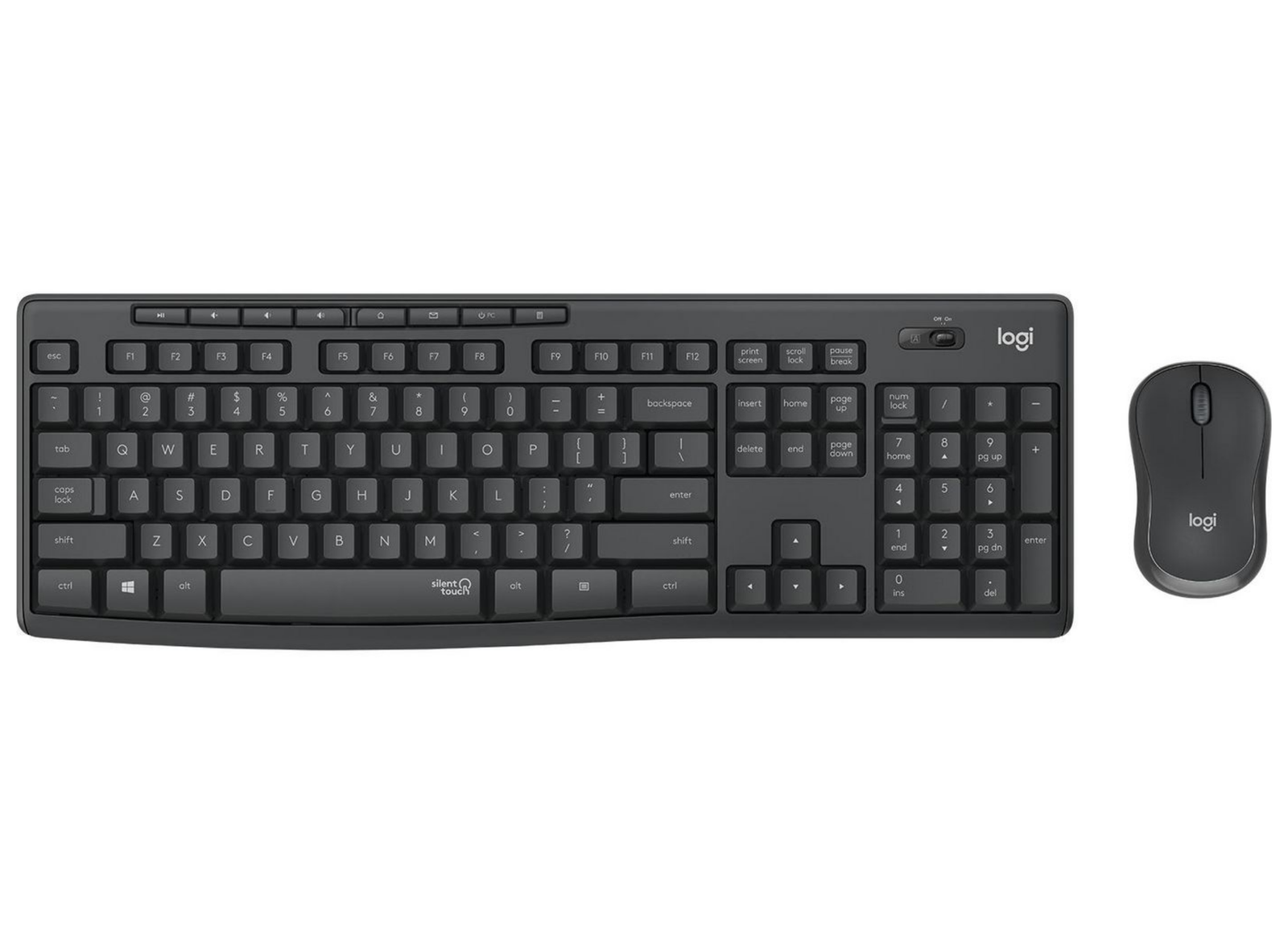 Logitech MK295 Silent Wireless Keyboard & Mouse Combo | 920-009810 Keyboard & Mouse Logitech