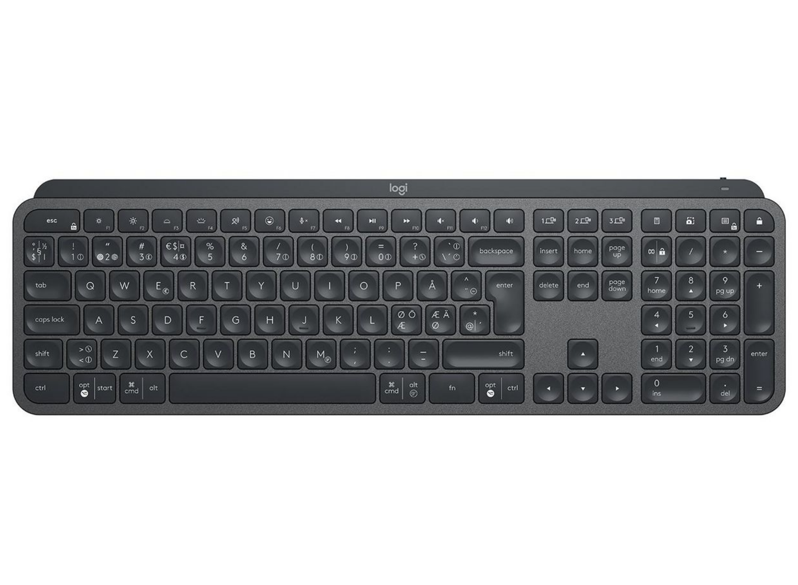 Logitech MX Keys for Business Wireless Keyboard with Smart Backlight | 920-010249 Keyboard & Mouse Logitech