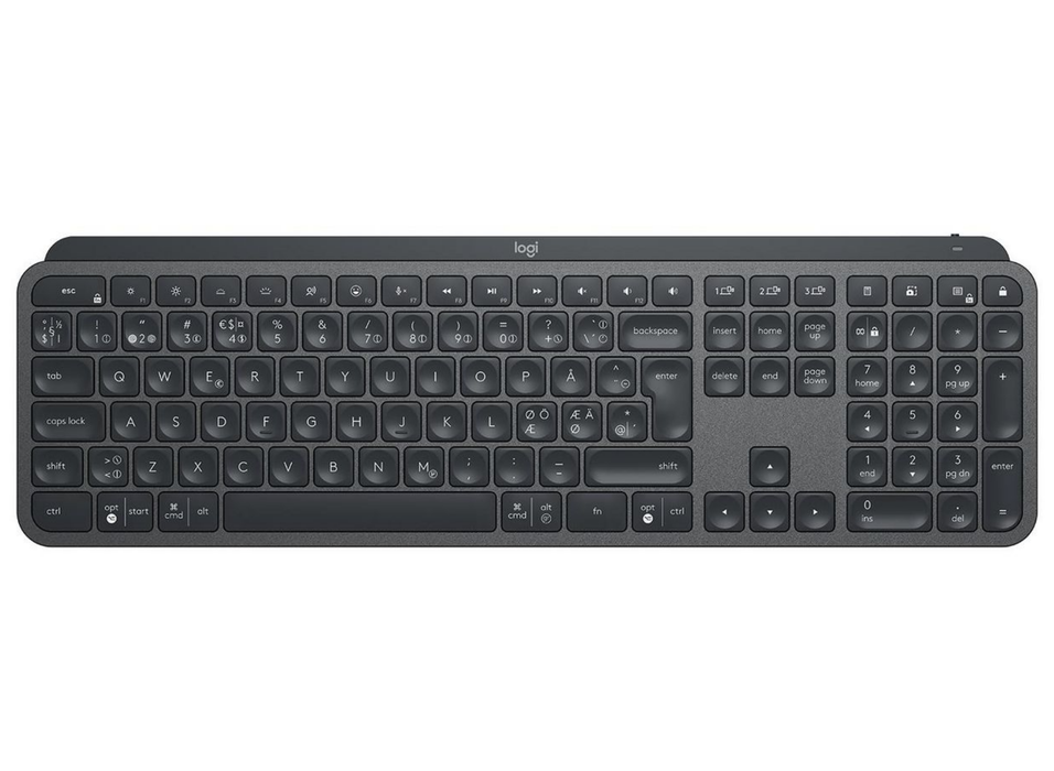 Logitech MX Keys for Business Wireless Keyboard with Smart Backlight | 920-010249 Keyboard & Mouse Logitech