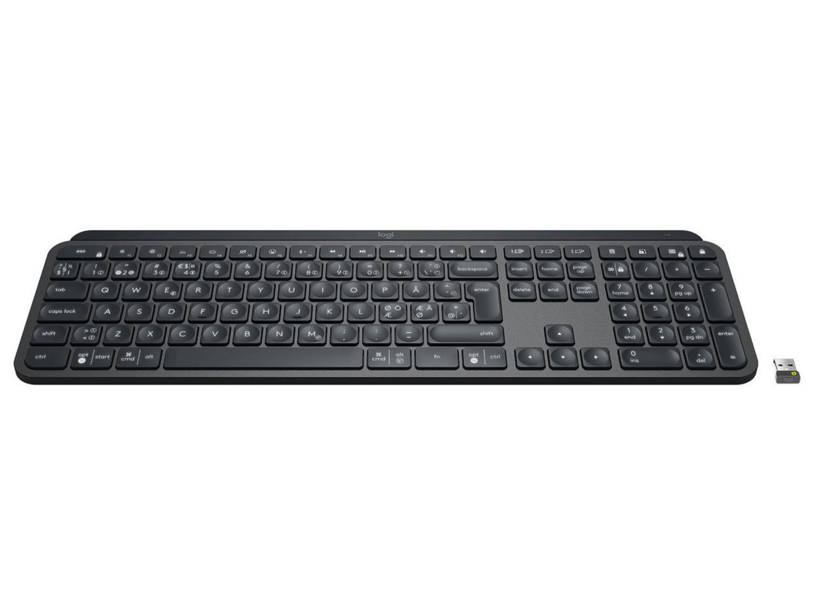 Logitech MX Keys for Business Wireless Keyboard with Smart Backlight | 920-010249 Keyboard & Mouse Logitech