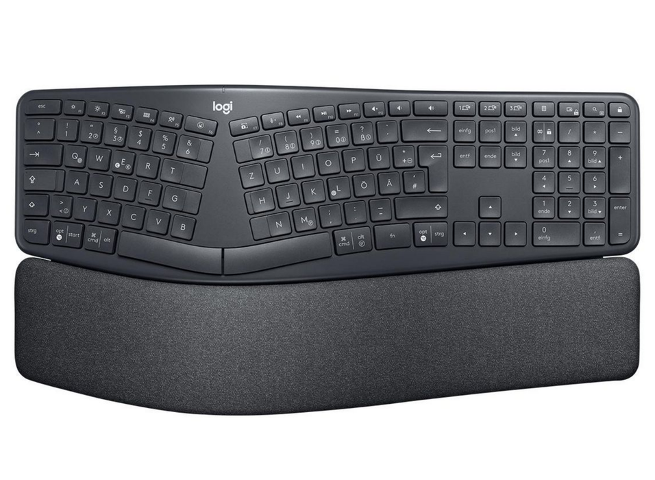Logitech ERGO K860 Ergonomic Split Keyboard for Business | 920-010345 Keyboard & Mouse Logitech