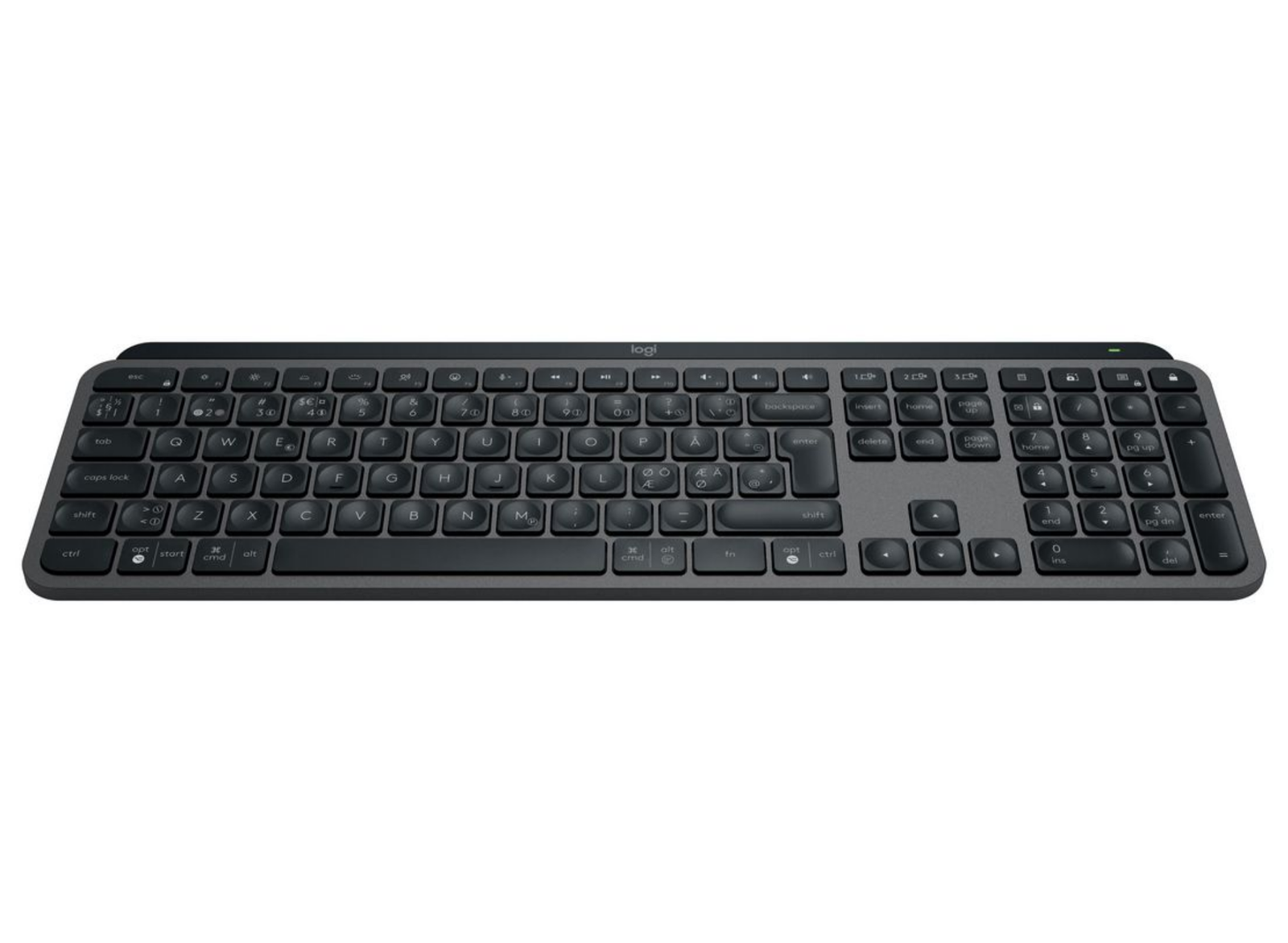 Logitech MX Keys S Wireless Illuminated Keyboard – Nordic Layout | 920-011581 Keyboard & Mouse Logitech