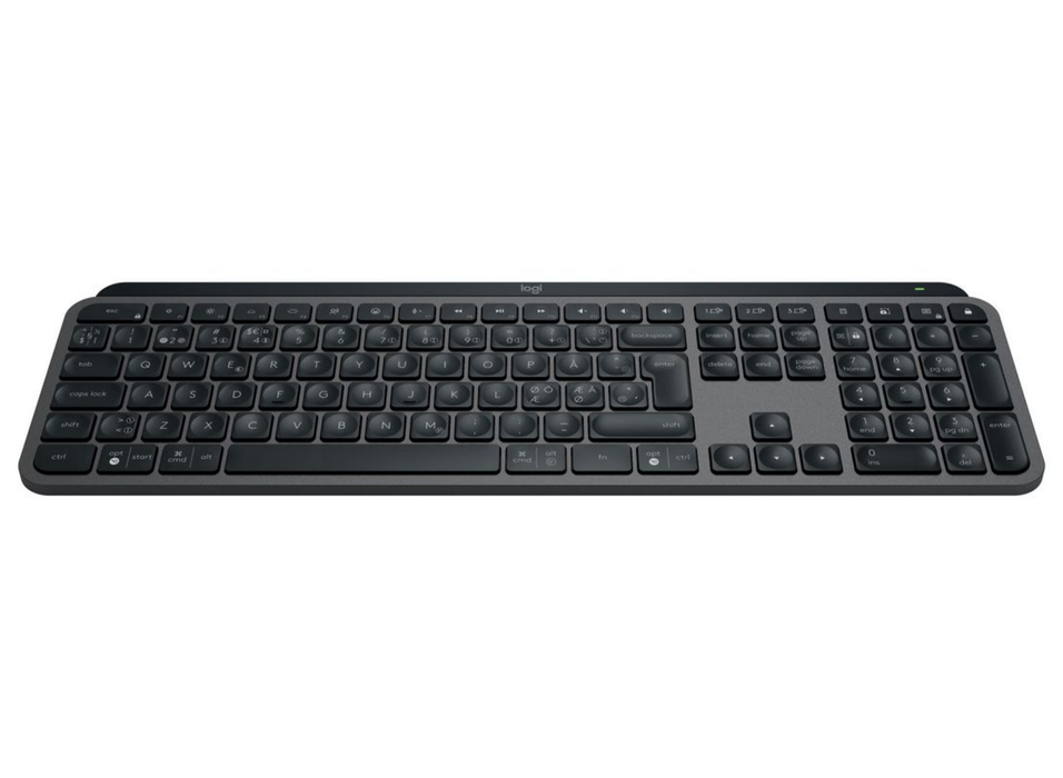 Logitech MX Keys S Wireless Illuminated Keyboard – Nordic Layout | 920-011581 Keyboard & Mouse Logitech