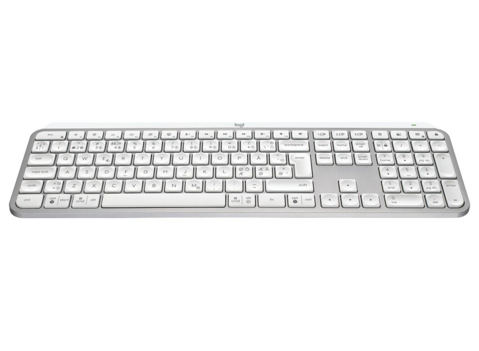Logitech MX Keys S Advanced Wireless Keyboard – Nordic Layout | 920-011582 Keyboard & Mouse Logitech
