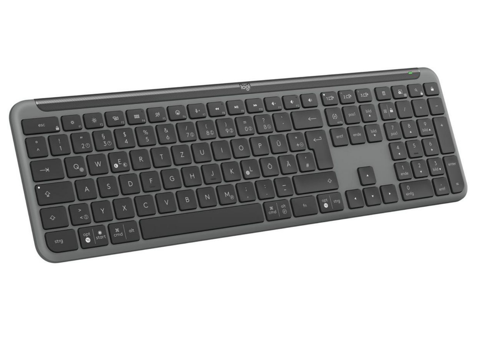 Logitech Signature Slim K950 Wireless Keyboard – Multi-Device, Backlit | 920-012451 Keyboard & Mouse Logitech
