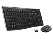 Logitech MK270 Wireless Keyboard and Mouse Combo – Full Size, 2.4 GHz| 920004508 Keyboard & Mouse Logitech