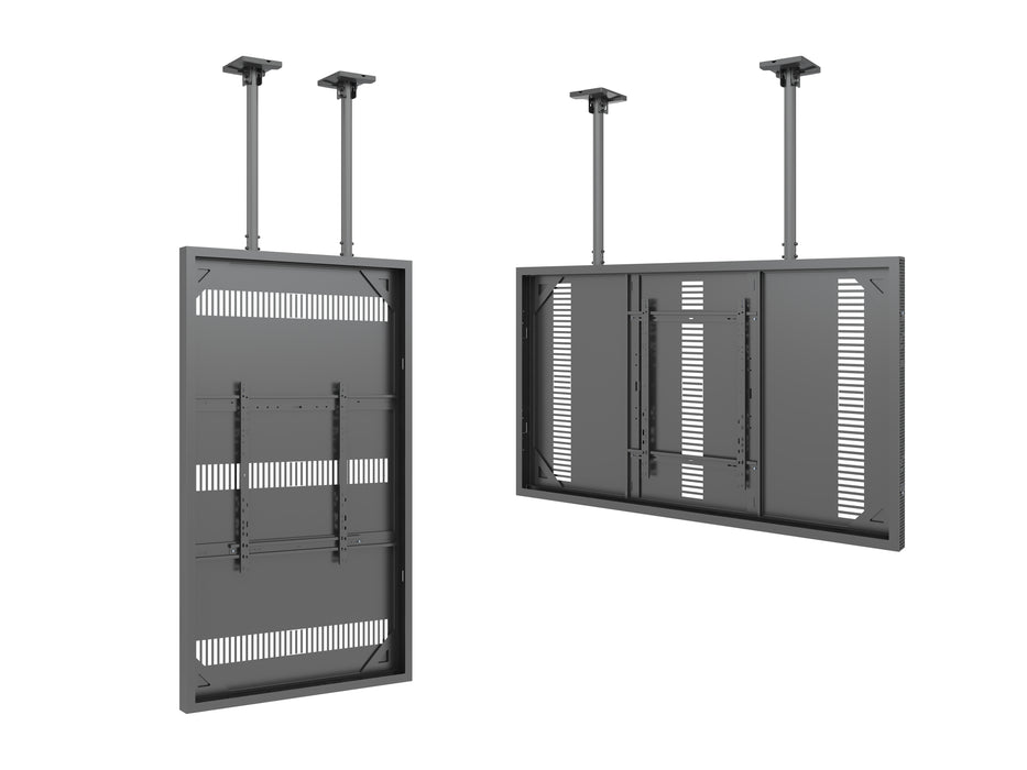 Multibrackets M Pro Series Enclosure 85" Ceiling Large Black Signage Display Enclosures Multibrackets