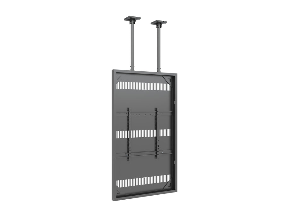 Multibrackets M Pro Series Enclosure 85" Ceiling Large Black Signage Display Enclosures Multibrackets