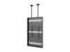 Multibrackets M Pro Series Enclosure 85" Ceiling Large Black Signage Display Enclosures Multibrackets