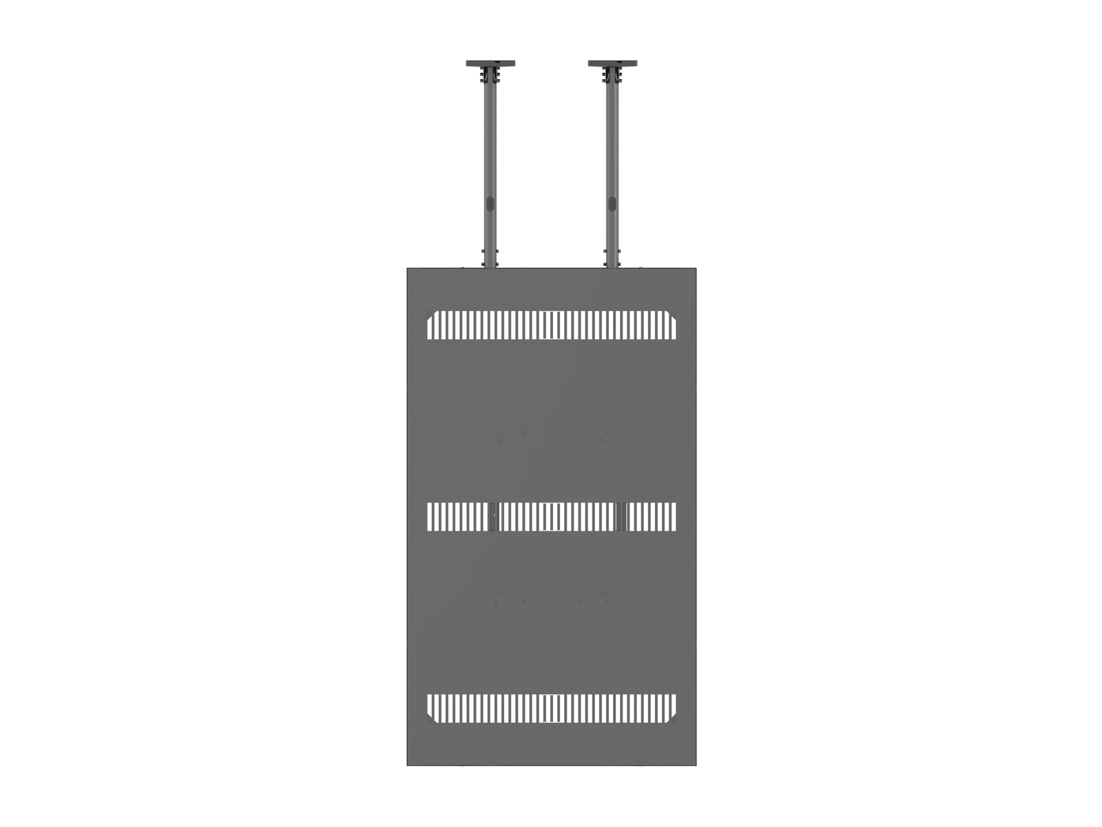 Multibrackets M Pro Series Enclosure 85" Ceiling Large Black Signage Display Enclosures Multibrackets