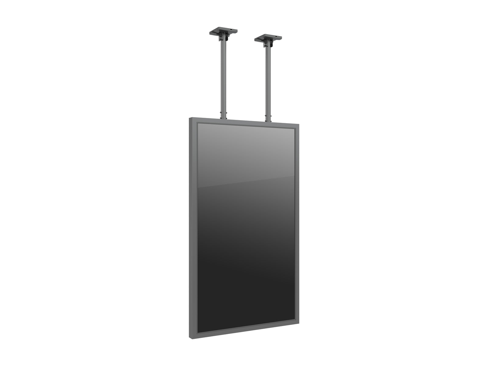 Multibrackets M Pro Series Enclosure 85" Ceiling Large Black Signage Display Enclosures Multibrackets