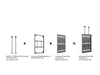 Multibrackets M Pro Series Enclosure 85" Ceiling Large Black Signage Display Enclosures Multibrackets