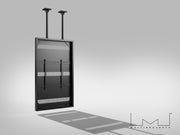 Multibrackets M Pro Series Enclosure 85" Ceiling Large Black Signage Display Enclosures Multibrackets