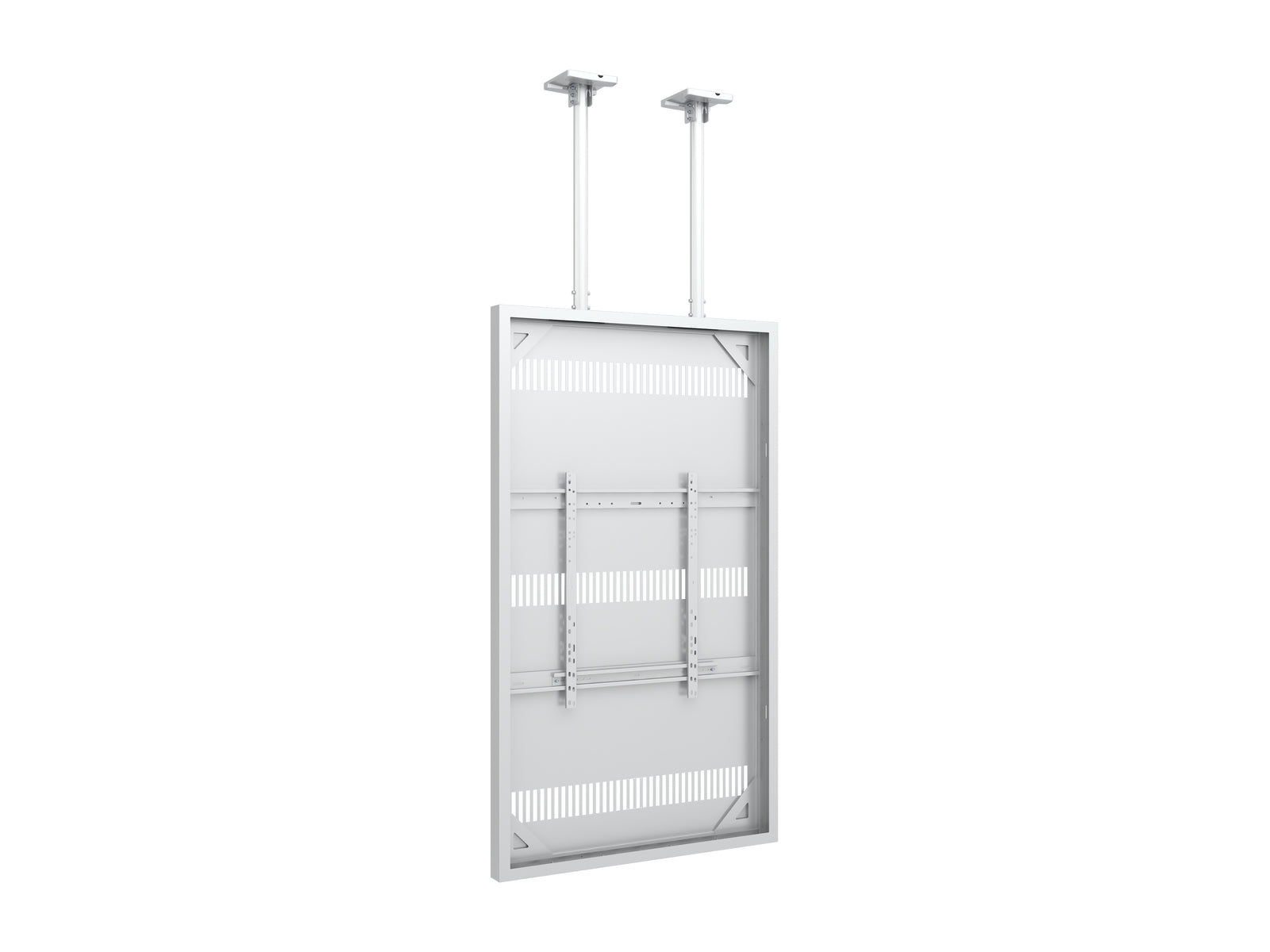 Multibrackets M Pro Series Enclosure 85" Ceiling Large White Signage Display Enclosures Multibrackets