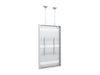 Multibrackets M Pro Series Enclosure 85" Ceiling Large White Signage Display Enclosures Multibrackets