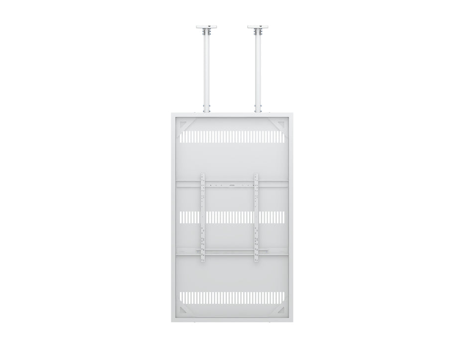 Multibrackets M Pro Series Enclosure 85" Ceiling Large White Signage Display Enclosures Multibrackets