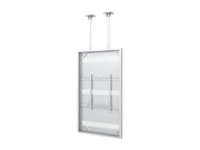 Multibrackets M Pro Series Enclosure 85" Ceiling Large White Signage Display Enclosures Multibrackets