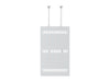 Multibrackets M Pro Series Enclosure 85" Ceiling Large White Signage Display Enclosures Multibrackets