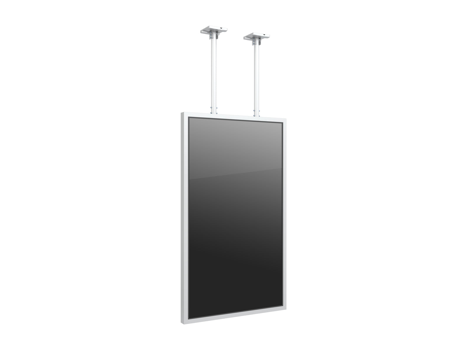 Multibrackets M Pro Series Enclosure 85" Ceiling Large White Signage Display Enclosures Multibrackets