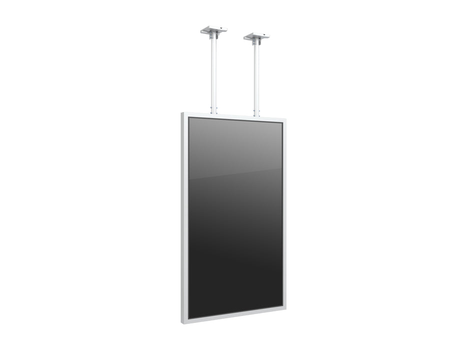 Multibrackets M Pro Series Enclosure 85" Ceiling Large White Signage Display Enclosures Multibrackets