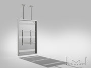 Multibrackets M Pro Series Enclosure 85" Ceiling Large White Signage Display Enclosures Multibrackets