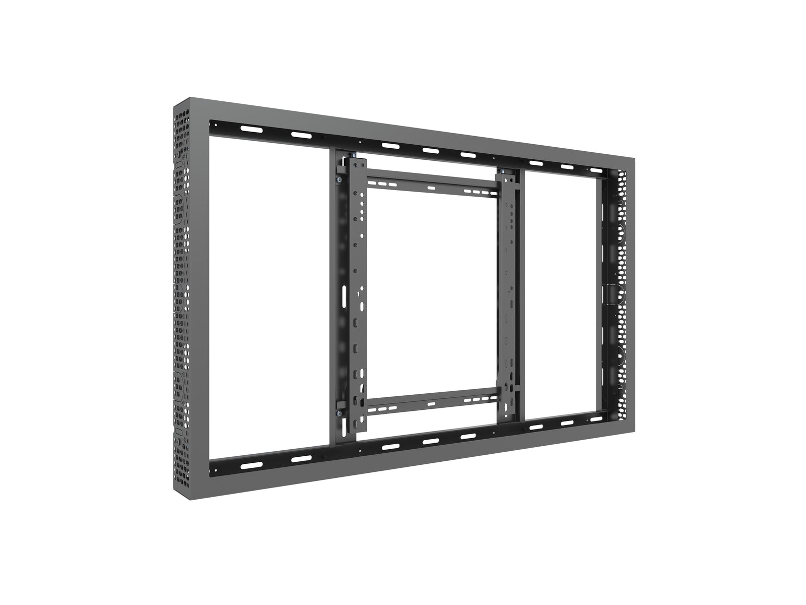 Multibrackets M Pro Series Enclosure 46" High Brightness Wall Small Black Signage Display Enclosures Multibrackets