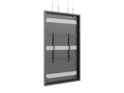 Multibrackets M Pro Series Enclosure 85" Wire Large Black Signage Display Enclosures Multibrackets