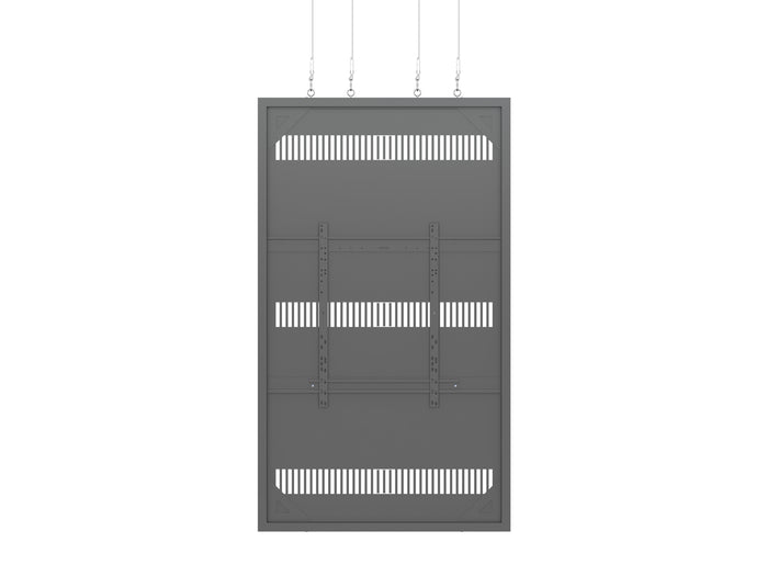 Multibrackets M Pro Series Enclosure 85" Wire Large Black Signage Display Enclosures Multibrackets