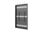 Multibrackets M Pro Series Enclosure 85" Wire Large Black Signage Display Enclosures Multibrackets
