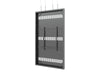 Multibrackets M Pro Series Enclosure 85" Wire Large Black Signage Display Enclosures Multibrackets