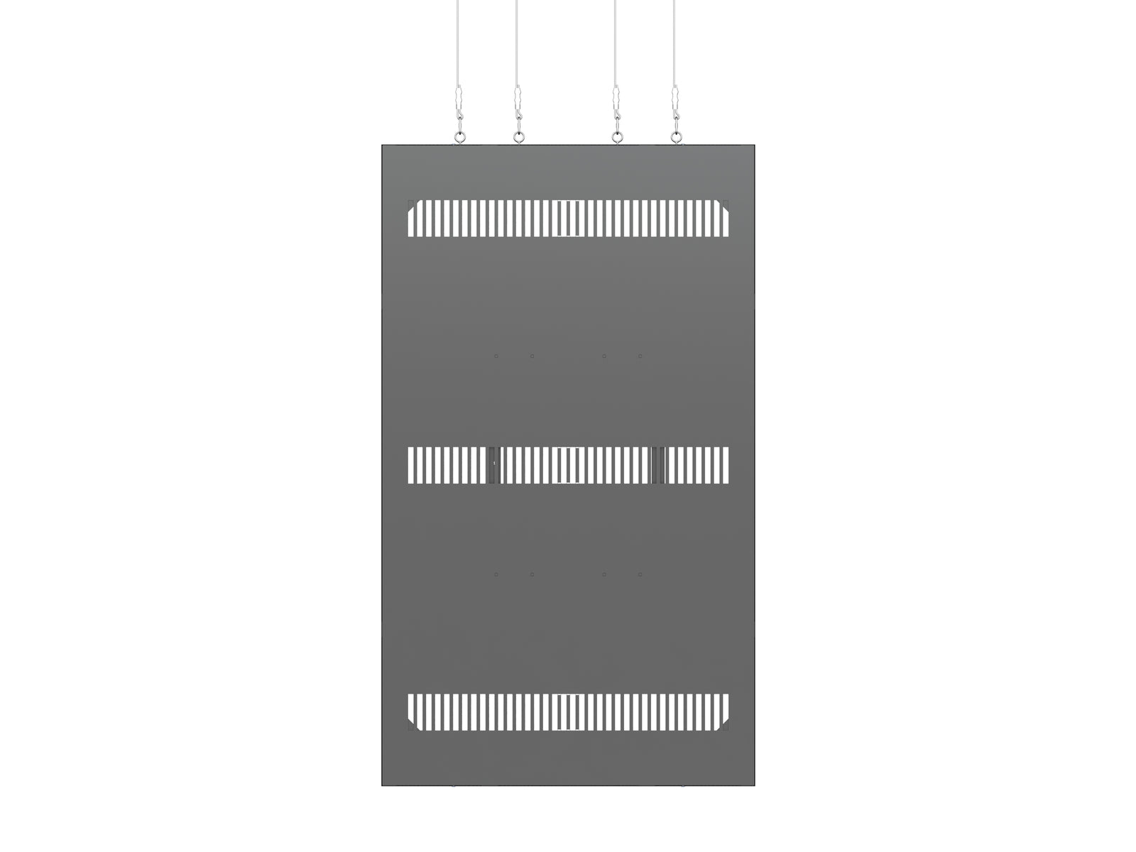 Multibrackets M Pro Series Enclosure 85" Wire Large Black Signage Display Enclosures Multibrackets