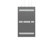 Multibrackets M Pro Series Enclosure 85" Wire Large Black Signage Display Enclosures Multibrackets