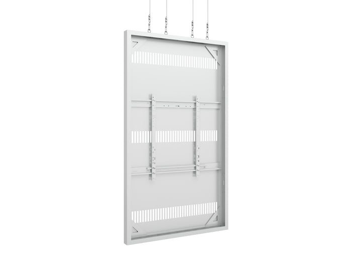 Multibrackets M Pro Series Enclosure 85" Wire Large White Signage Display Enclosures Multibrackets
