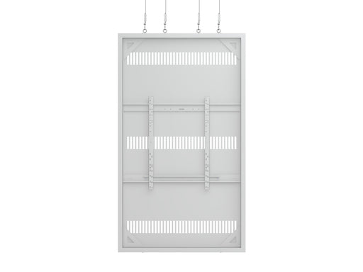 Multibrackets M Pro Series Enclosure 85" Wire Large White Signage Display Enclosures Multibrackets