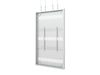 Multibrackets M Pro Series Enclosure 85" Wire Large White Signage Display Enclosures Multibrackets