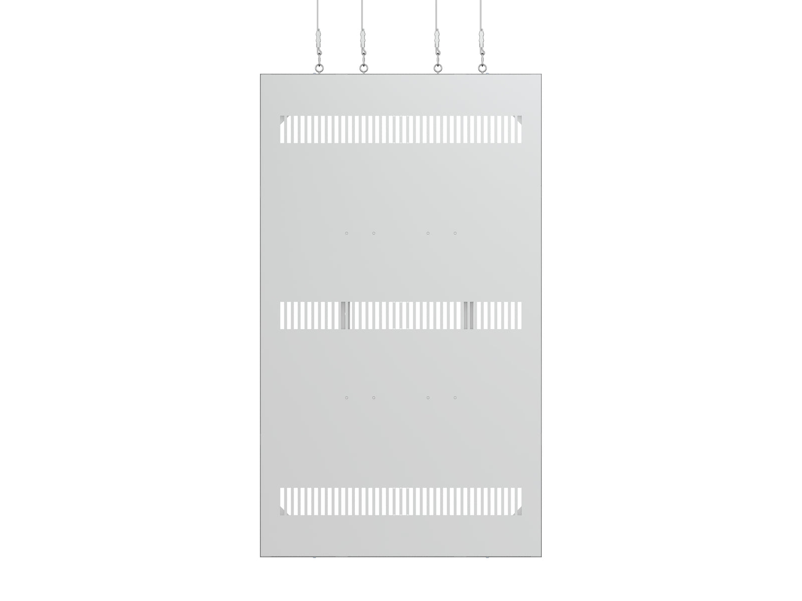 Multibrackets M Pro Series Enclosure 85" Wire Large White Signage Display Enclosures Multibrackets