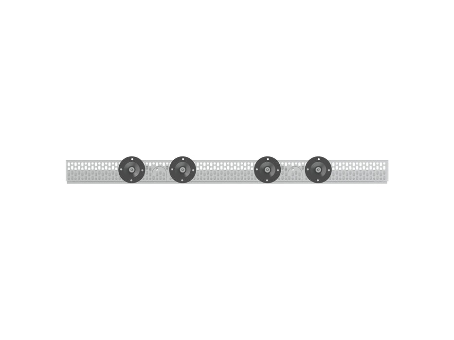 Multibrackets M Pro Series Enclosure 85" Wire Large White Signage Display Enclosures Multibrackets