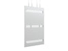 Multibrackets M Pro Series Enclosure 85" Wire Large White Signage Display Enclosures Multibrackets