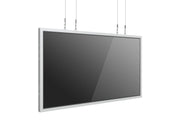 Multibrackets M Pro Series Enclosure 85" Wire Large White Signage Display Enclosures Multibrackets
