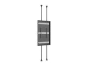 Multibrackets M Pro Series Enclosure 85" Floor to Ceiling Large Black Signage Display Enclosures Multibrackets